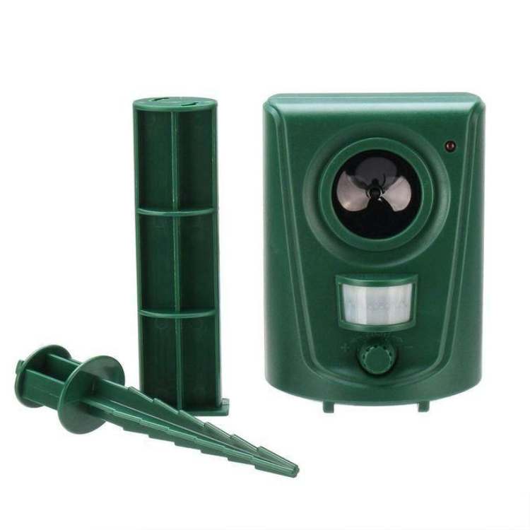 Ultrasonic Cat Repeller with Motion Sensor for Garden | Repellent Frequency Waterproof IPX4 Outdoor Cat Deterrent | Sansoti