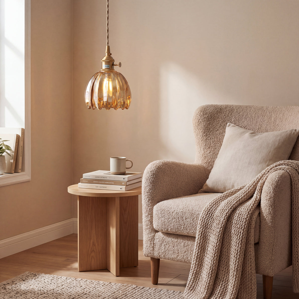 Glas-Hängeleuchte E27 Glas-Metall-Kombination Skandinavisches Design Esszimmer Wohnzimmer Esszimmerleuchte Minimalismus | Sansoti