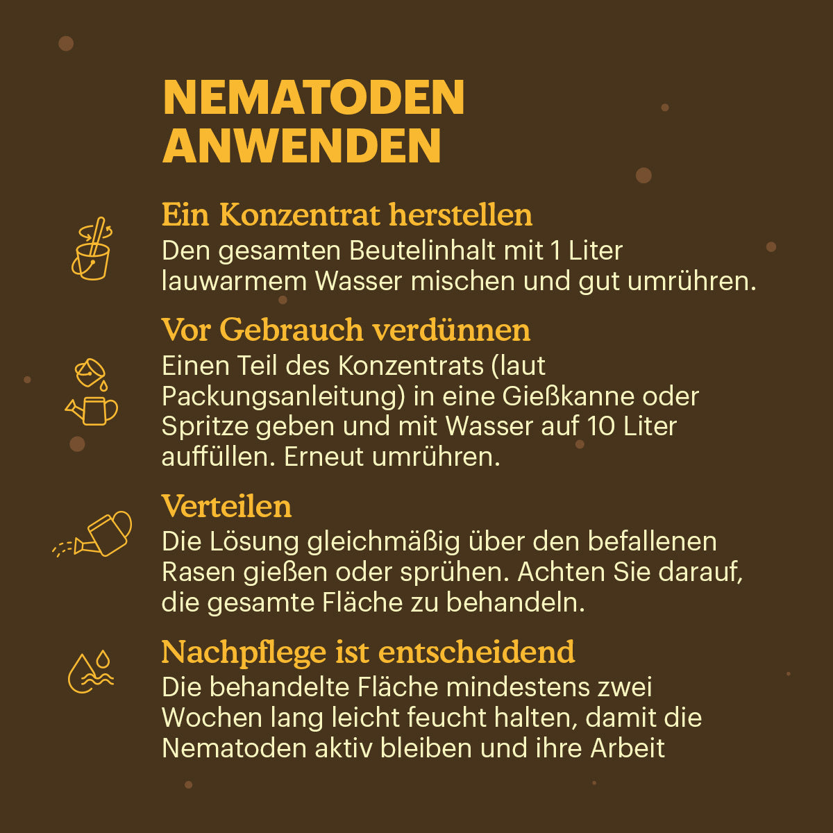Joyfields Nematoden gegen Schnakenlarven (Steinernema carpocapsae) [de]