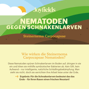 Joyfields Nematoden gegen Schnakenlarven (Steinernema carpocapsae) [de]