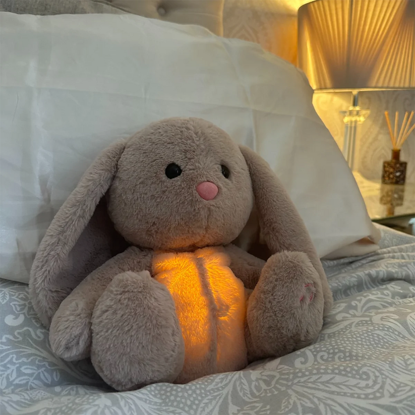Breathable Plush with Soft Light and Soothing Movement for Children | Sansoti