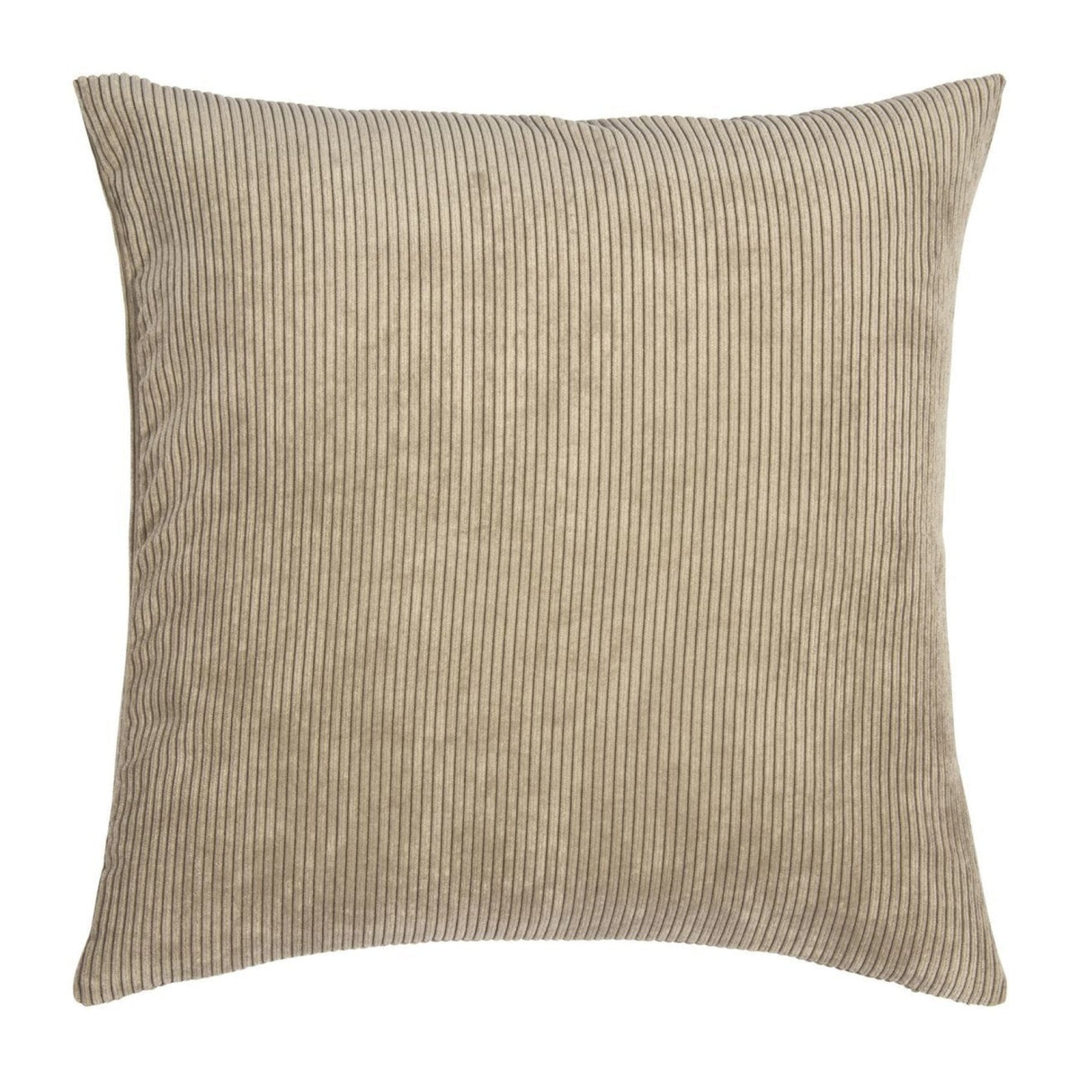 Kussenhoes met Corduroy Look - Zachte Ribfluweel Textuur - Scandinavisch Woonaccent - Vierkante Hoes voor Bank en Stoel | Sansoti