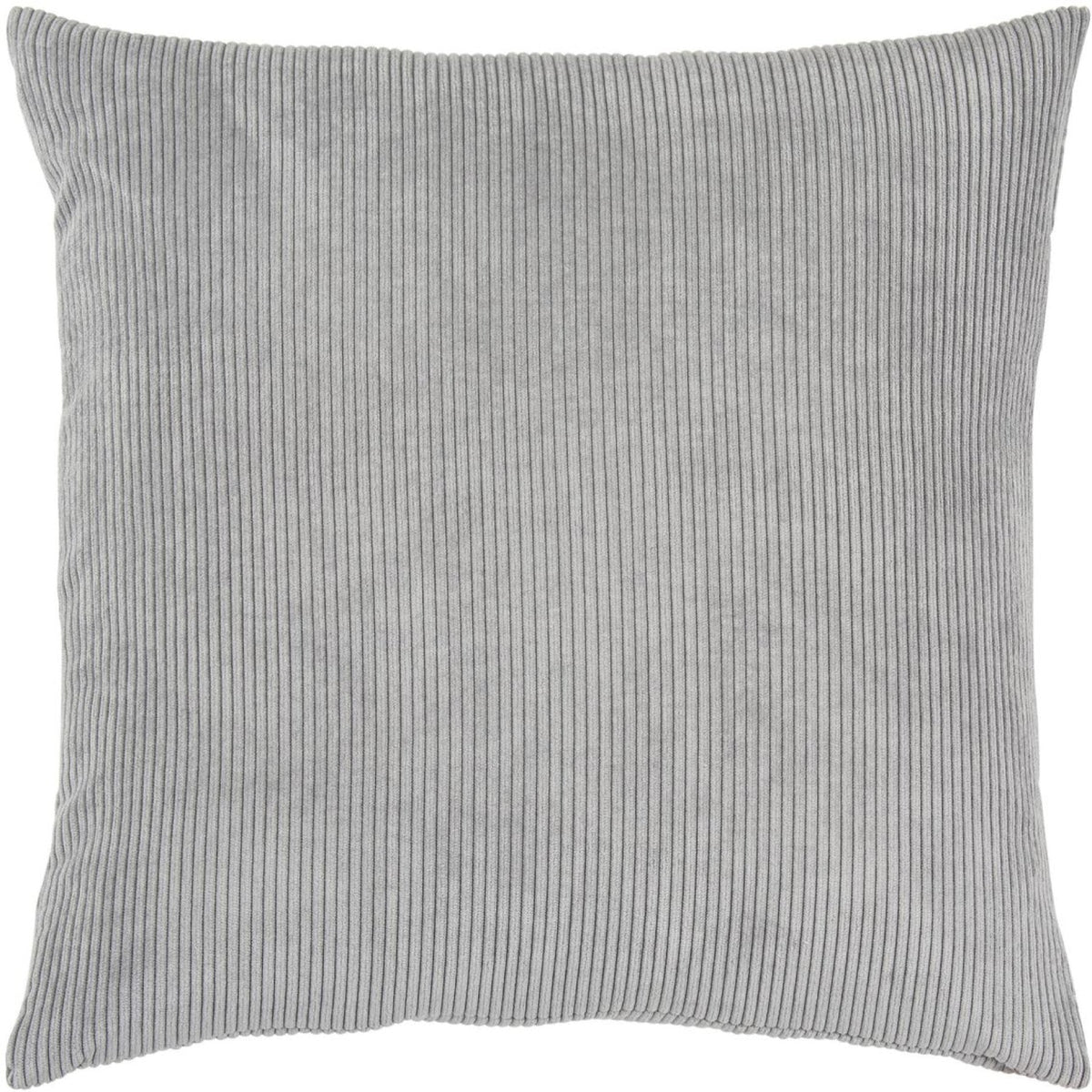 Kussenhoes met Corduroy Look - Zachte Ribfluweel Textuur - Scandinavisch Woonaccent - Vierkante Hoes voor Bank en Stoel | Sansoti