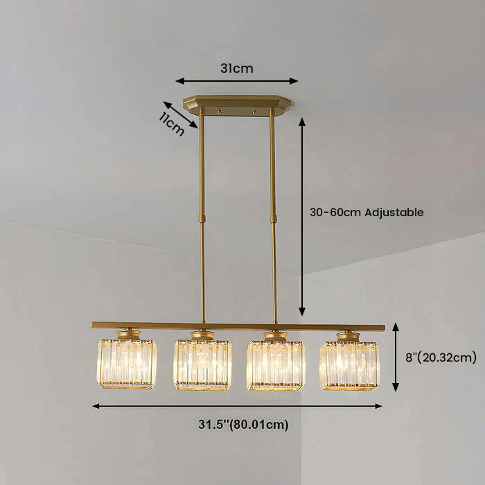 Suspension verre E27 noir 3 ou 4 lumières table à manger îlot de cuisine suspension scandinave plafonnier cuisine salon | Sansoti