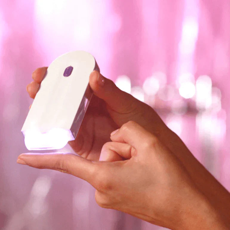 Oplaadbare Haarontharingsapparaat met LED — Pijnloos en Veilig Epilator voor Gezicht, Armen en Benen | Sansoti