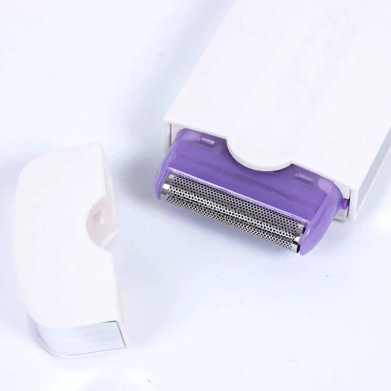 Oplaadbare Haarontharingsapparaat met LED — Pijnloos en Veilig Epilator voor Gezicht, Armen en Benen | Sansoti