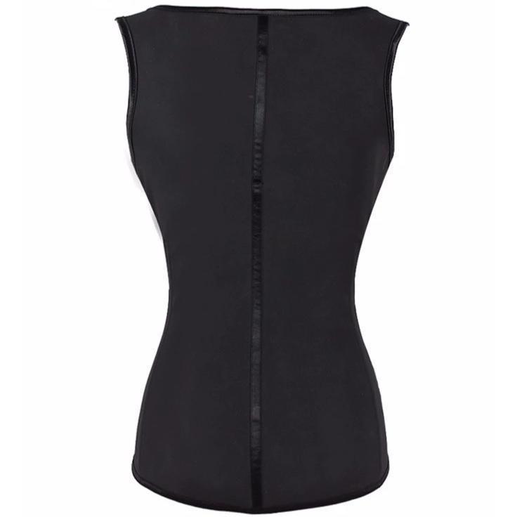 Gaine amincissante en latex pour femme, double épaisseur avec doublure en coton, coupe ajustable, shapewear sculptant | Sansoti