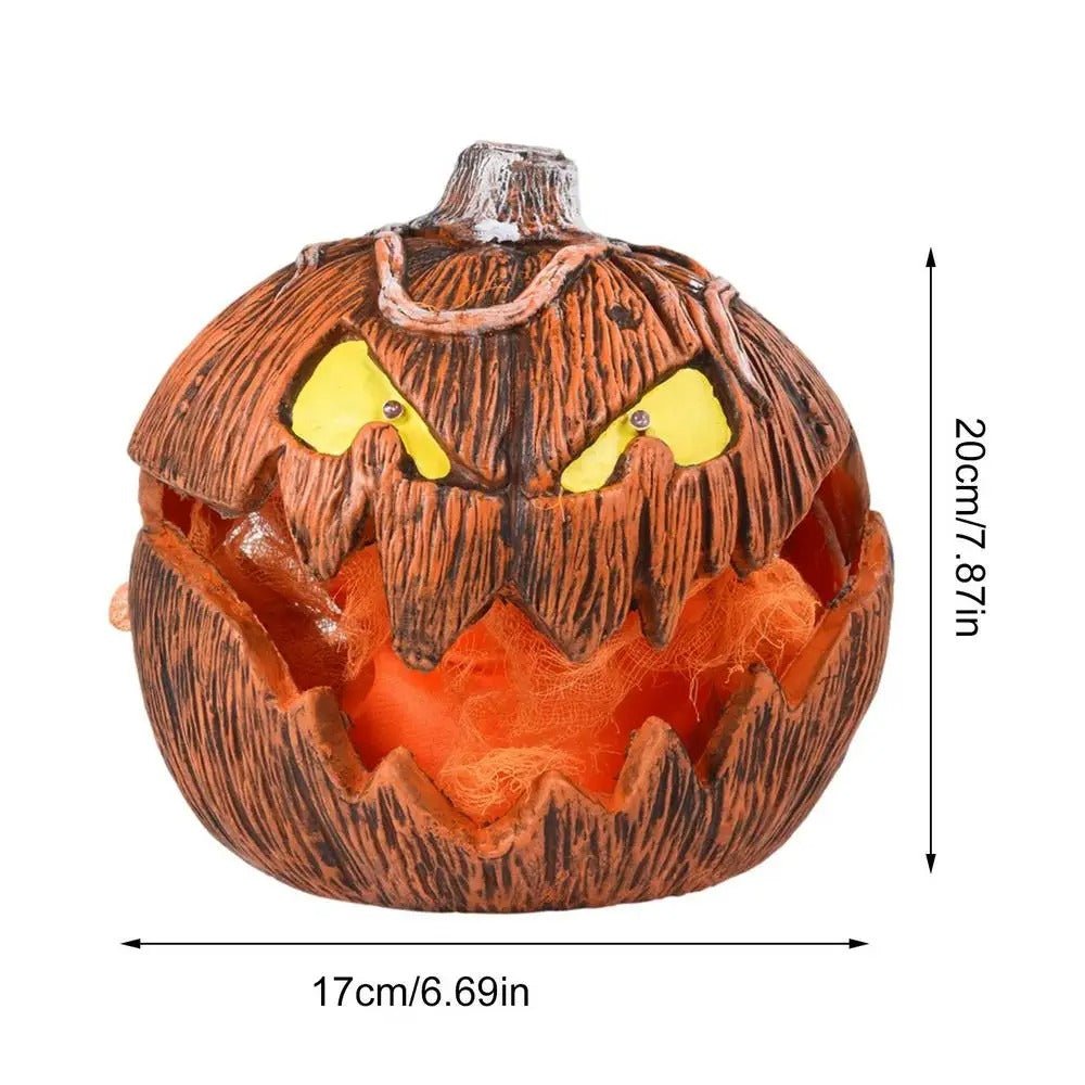 Halloween Pumpkin Lantern LED – Talking Jack-O'-Lantern with Moving Mouth for Indoor and Outdoor Decoration | Sansoti