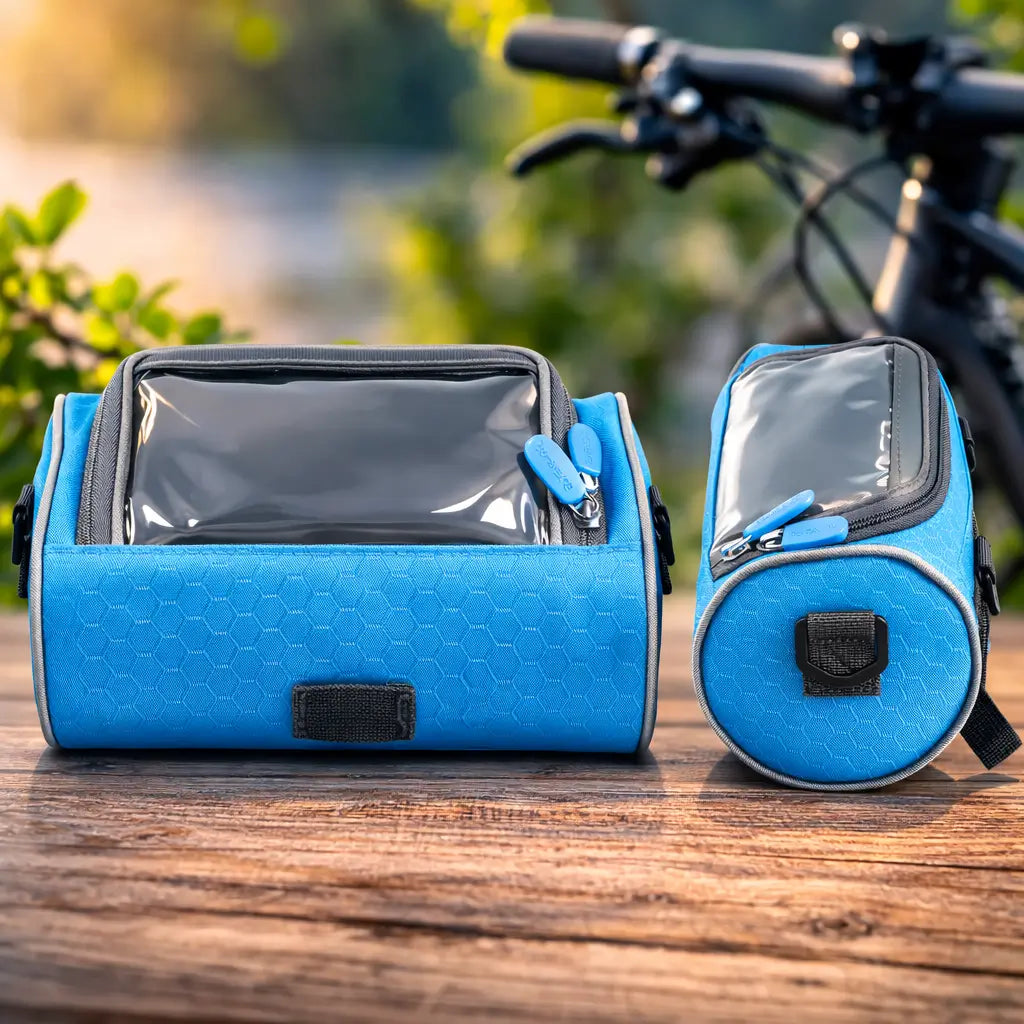 Stuurtas Fiets met Telefoonhouder en Touchscreen | Waterdicht Opbergvak voor Navigatie Smartphone Sleutels | Sansoti