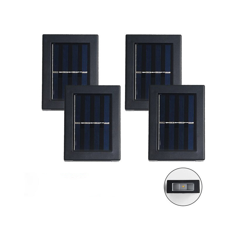 Solar-LED-Außenlampe, wasserdicht IP65, ABS, Gartenbeleuchtung, 8 Stunden Leuchtdauer, stimmungsvolle Beleuchtung, energiesparend, Garten | Sansoti