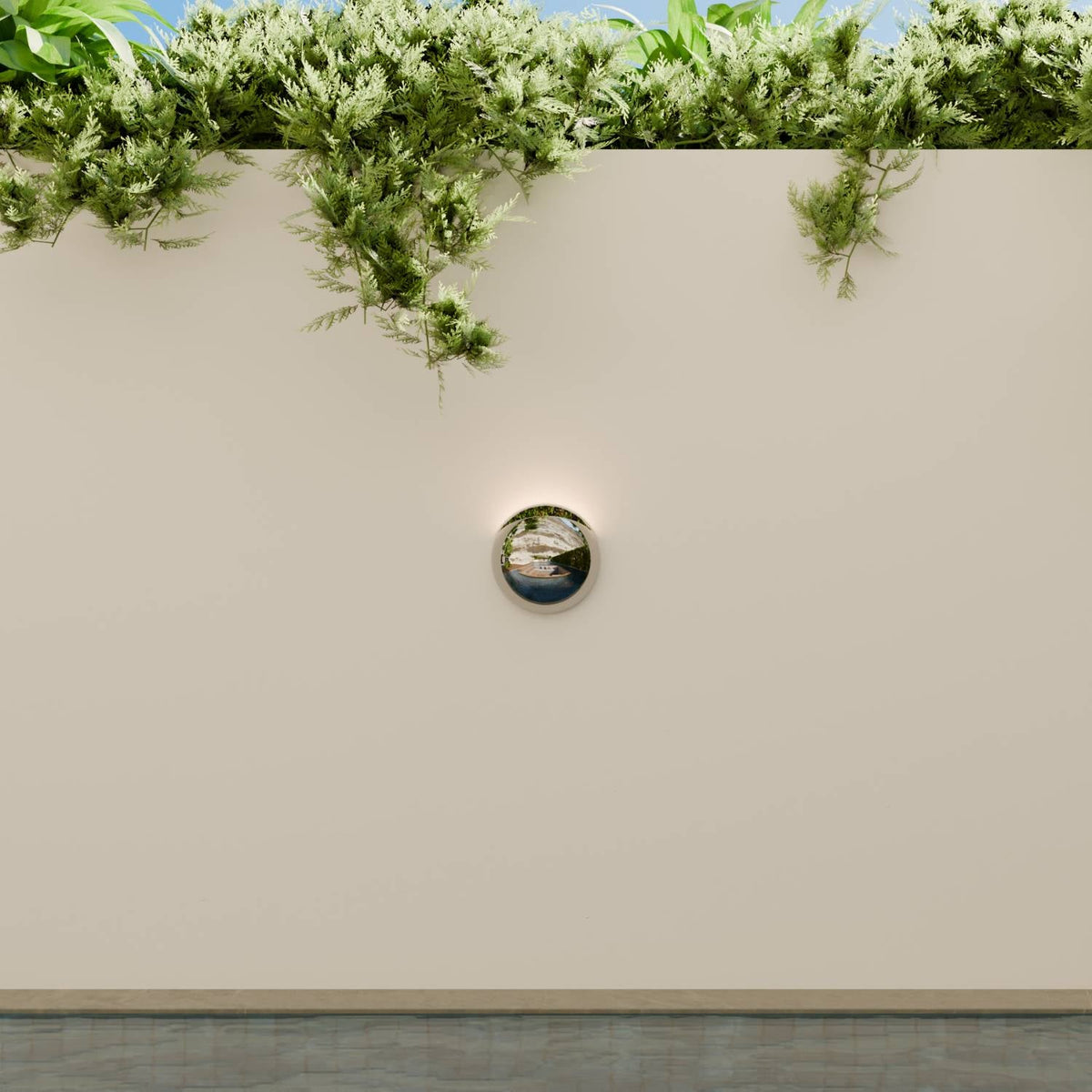Modern wall lamp with indirect light and IP65 protection for indoor and outdoor use | Sansoti
