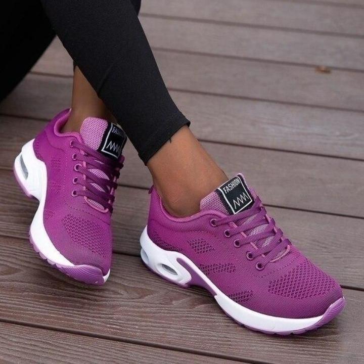 Orthopedische Dames Sneakers met Ergonomische Voetsteun en Schokdempende Zool voor Dagelijks Comfort | Sansoti