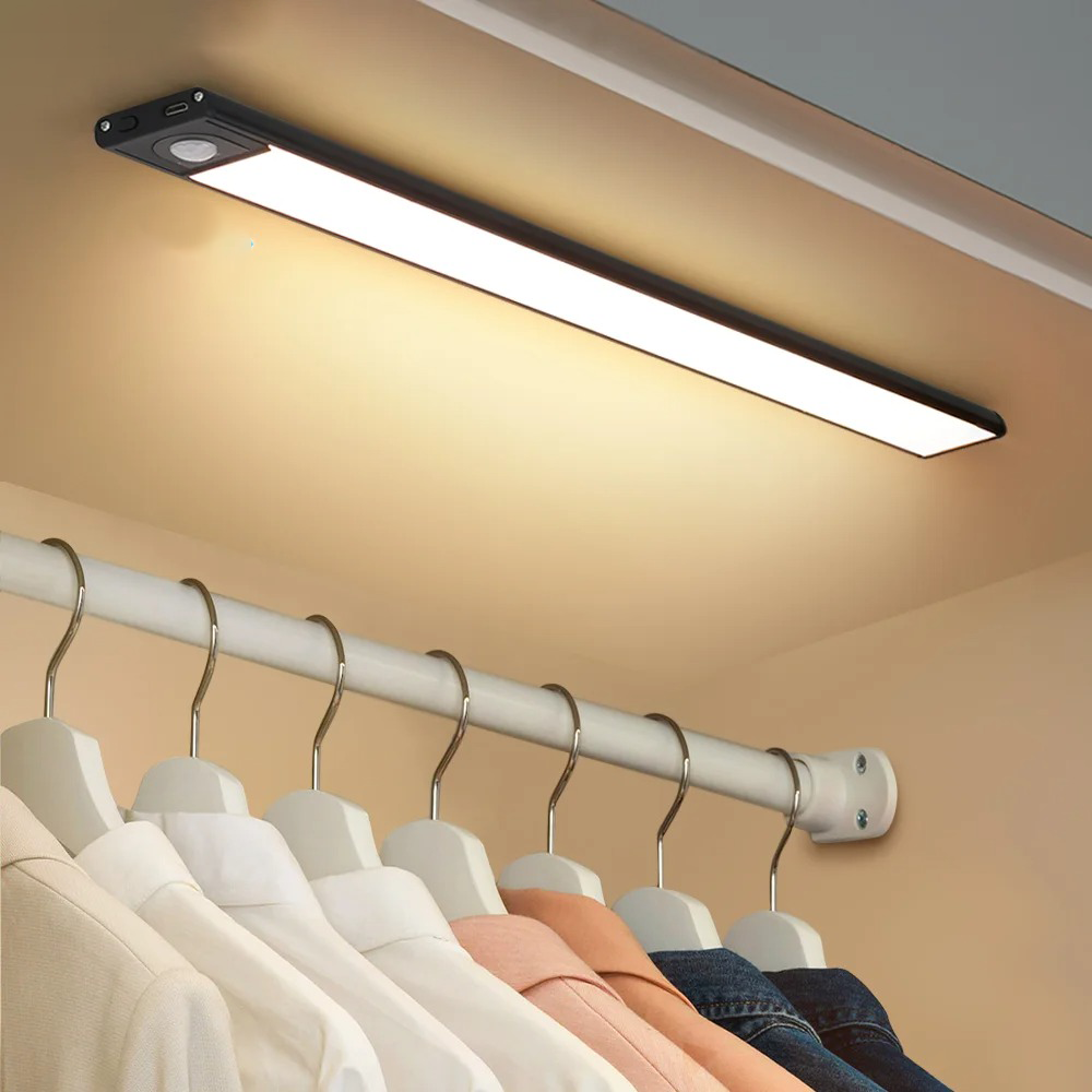 Wireless Under-Cabinet Lighting with Motion Sensor – 3 Light Settings – Magnetic Mounting | Sansoti