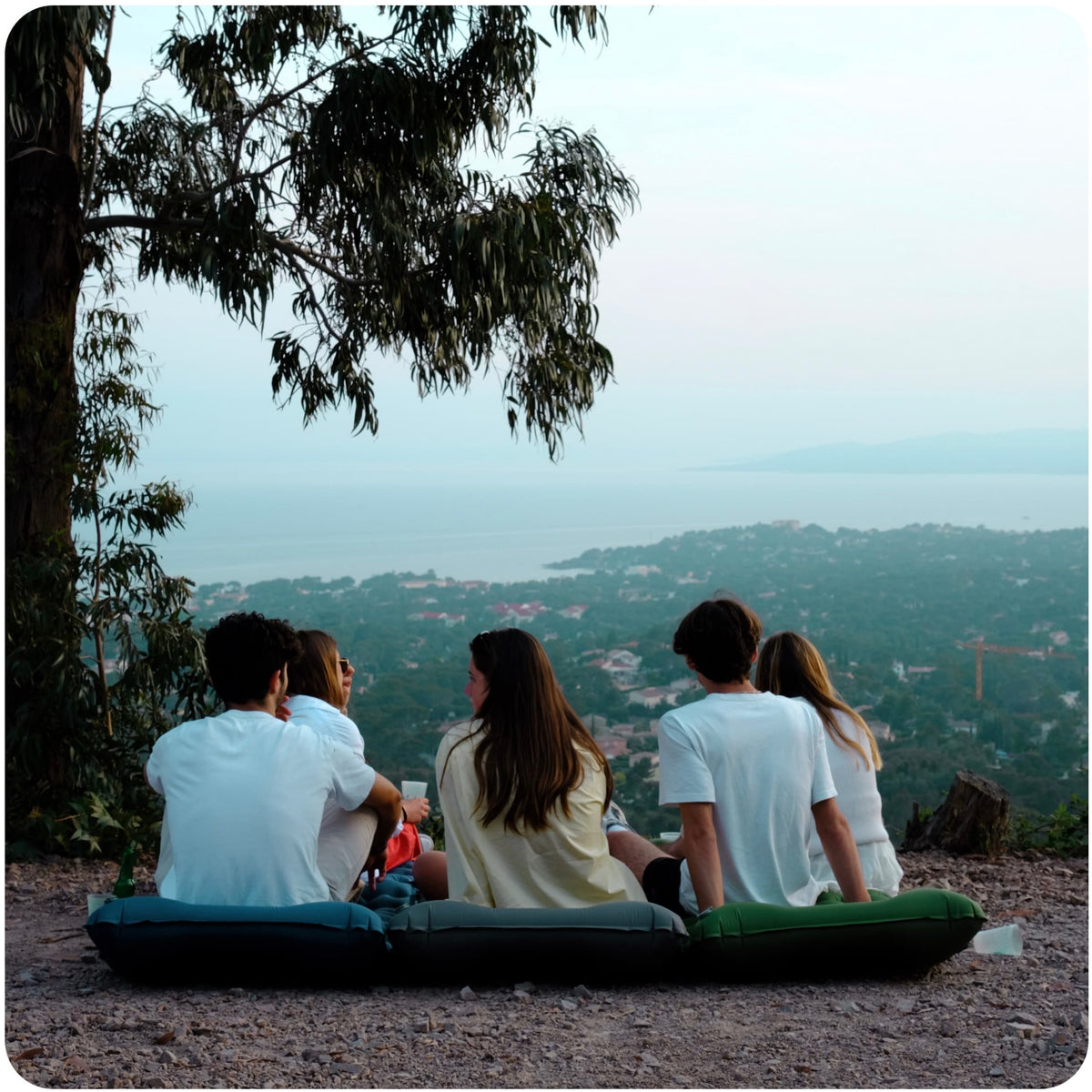 Self-Inflating Sleeping Mat with Integrated Pump for Outdoor Camping Hiking | Sansoti