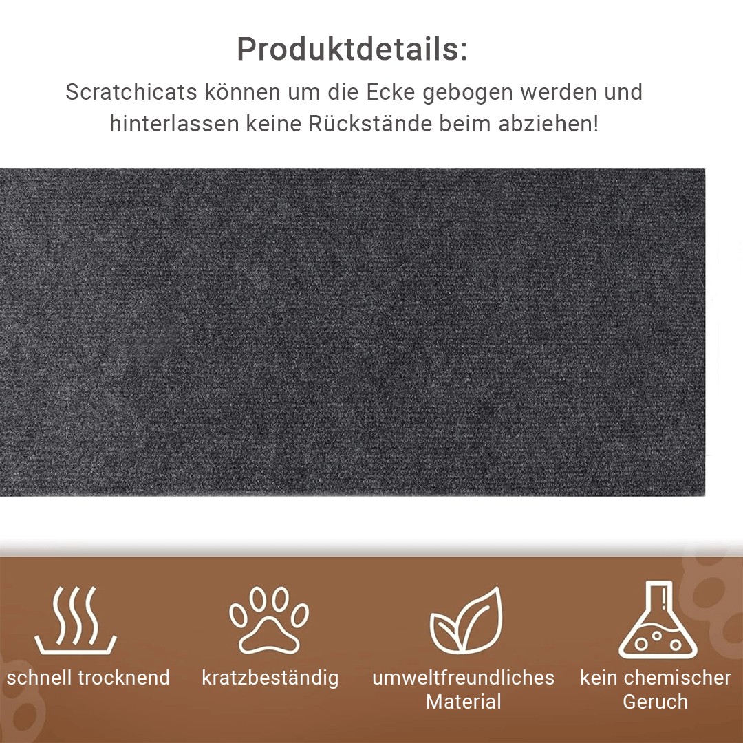 Möbel-Kratzmatte für Katzen Schutzbezug Anti-Kratz Klebepad für Sofa Stuhl Schutz vor Kratzern | Sansoti