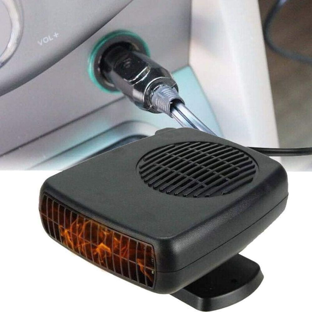 Ceramic Car Heater 12V 300W, Portable Fan, Fast Windshield Defrosting, Winter Driving Heater | Sansoti