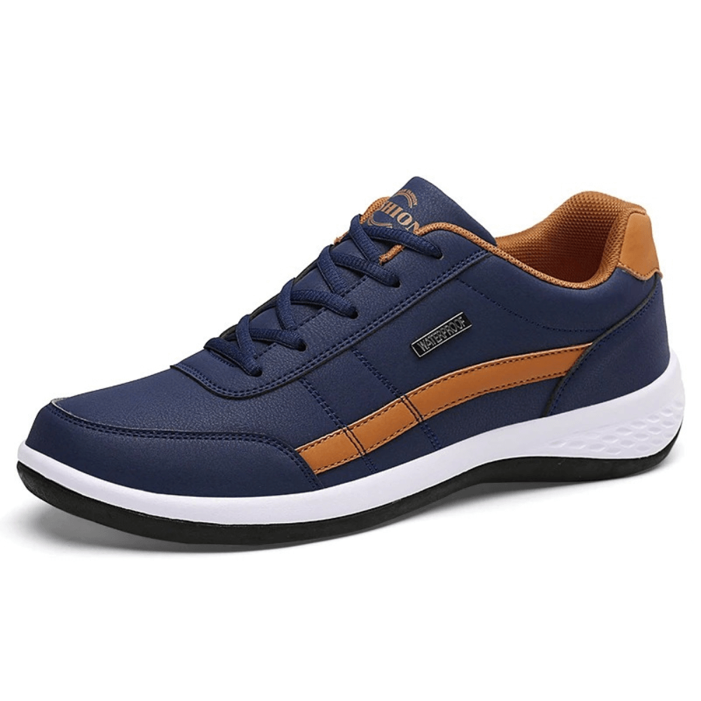 Orthopedische Herenschoenen Ergonomisch Voetbed Blauw Zwart Wit Dagelijks Draagcomfort Loopschoenen Casual | Sansoti