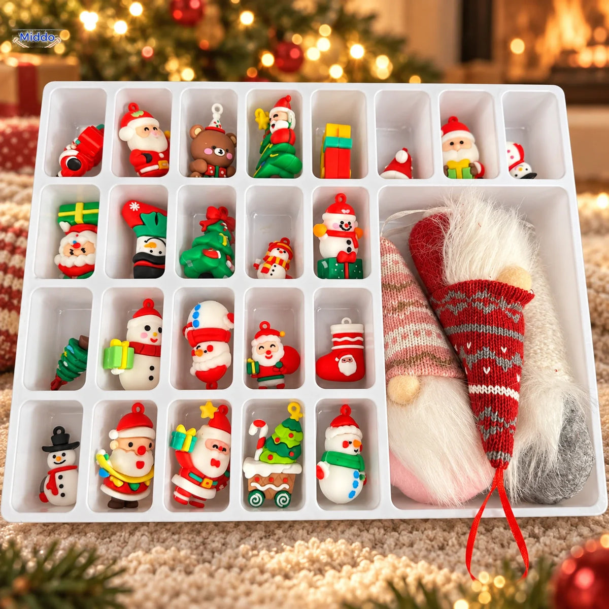 Aftelkalender Kabouter Halloween Kerst 24 31 Dagen Pluche Gnome Countdown Decoratie Feestdagen Cadeau | Sansoti