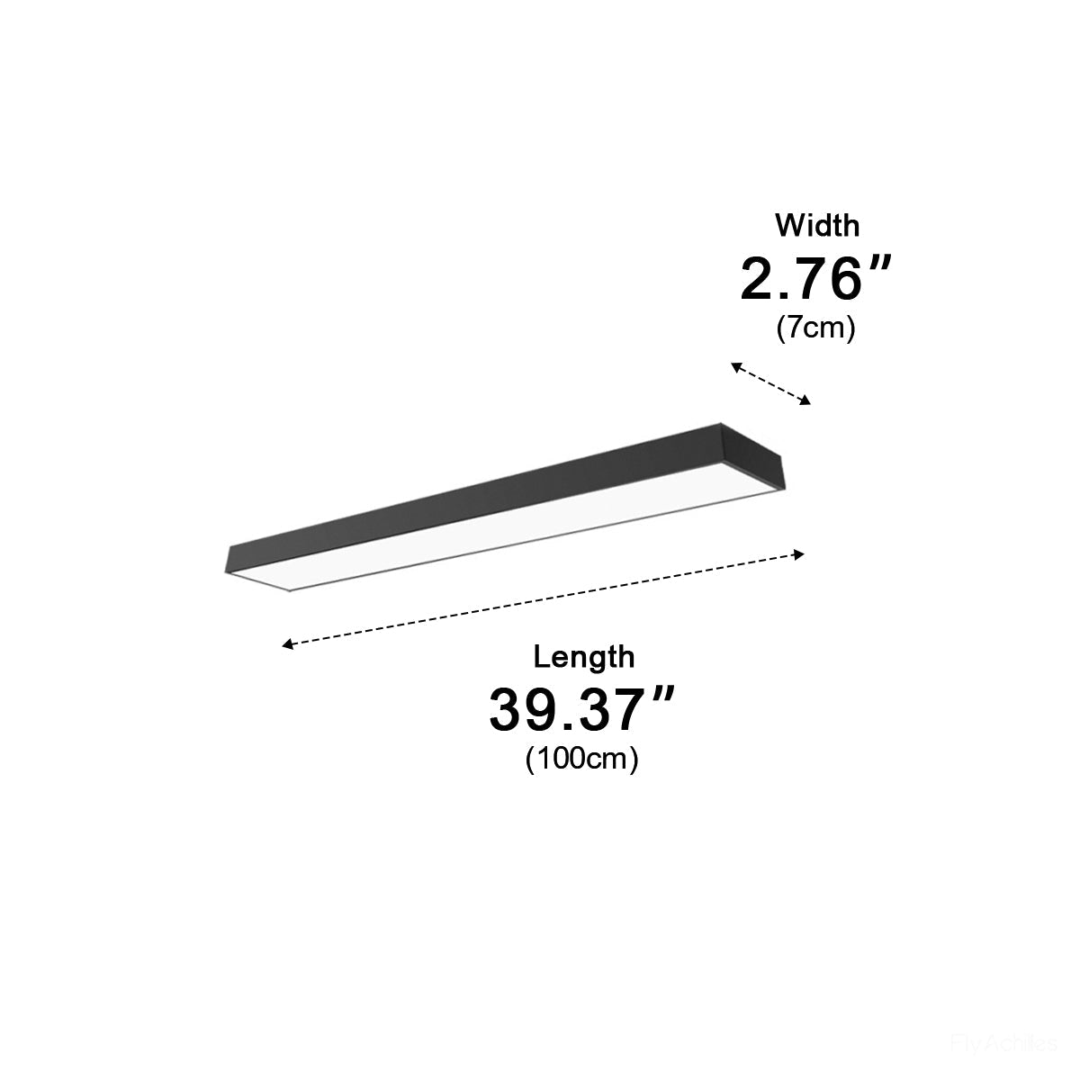 Lineare Pendelleuchte Aluminium LED Schwarz Verstellbar Büro Esszimmer Modern Minimalistisches skandinavisches Design | Sansoti