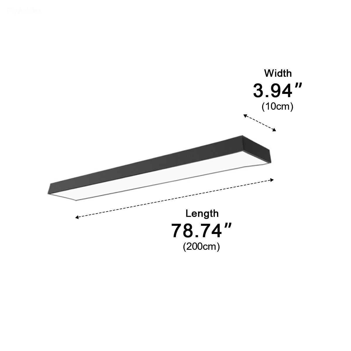 Lineare Pendelleuchte Aluminium LED Schwarz Verstellbar Büro Esszimmer Modern Minimalistisches skandinavisches Design | Sansoti