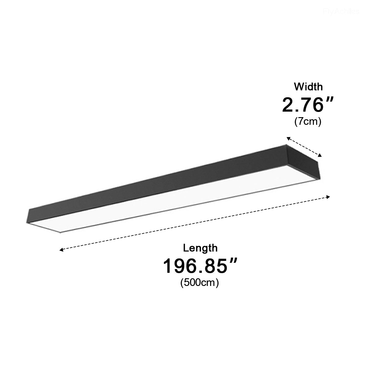 Lineare Pendelleuchte Aluminium LED Schwarz Verstellbar Büro Esszimmer Modern Minimalistisches skandinavisches Design | Sansoti