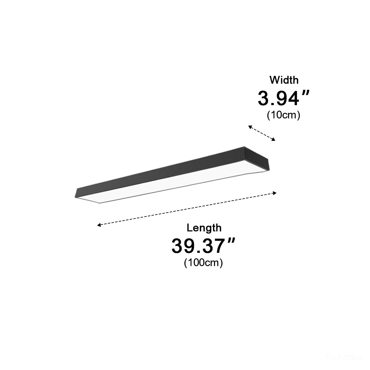 Lineare Pendelleuchte Aluminium LED Schwarz Verstellbar Büro Esszimmer Modern Minimalistisches skandinavisches Design | Sansoti