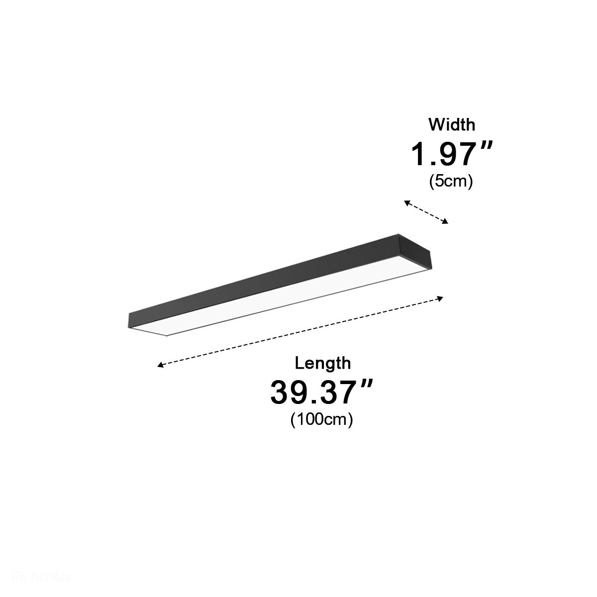 Lineare Pendelleuchte Aluminium LED Schwarz Verstellbar Büro Esszimmer Modern Minimalistisches skandinavisches Design | Sansoti