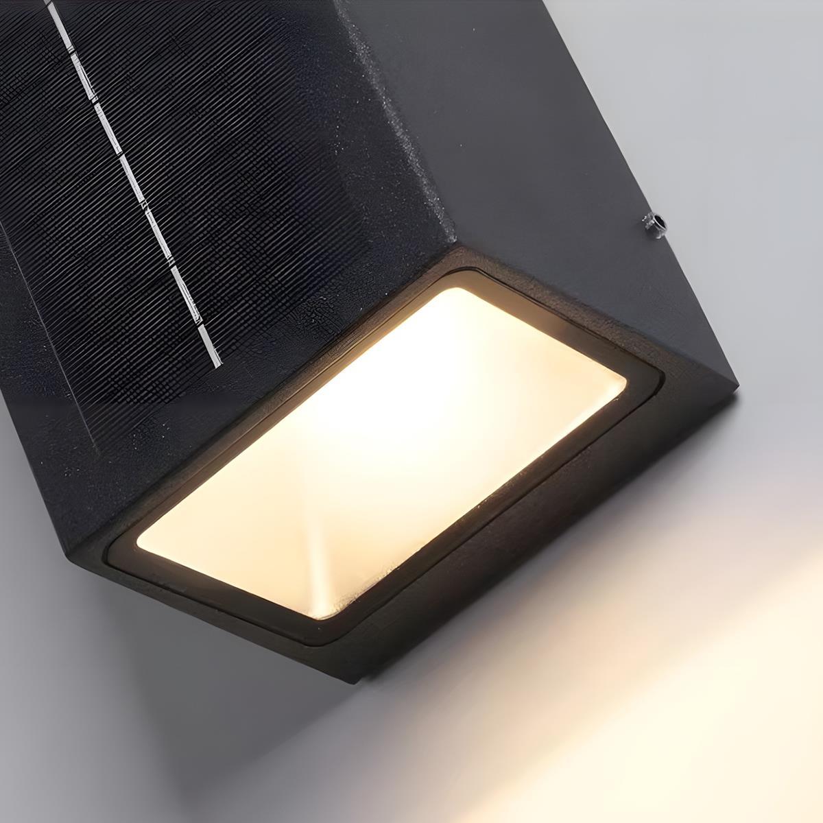 Outdoor Wall Light Black LED Double-Sided 3000K IP65 Waterproof Garden Lighting Modern Facade Lighting Outdoor Lamp | Sansoti