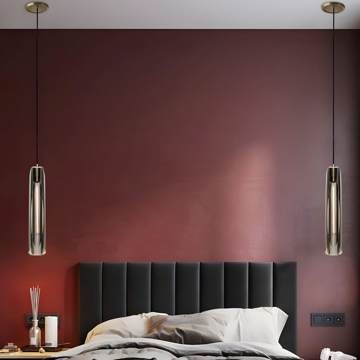 Post Moderne Messing Hanglamp Met K9 Kristal En Verstelbare Kabel | Sansoti