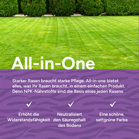 MRS Seeds & Mixtures All-In-One - Rasendünger mit Kalk | 20KG-500m2 [de]