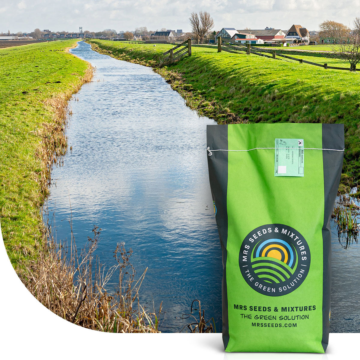 MRS Seeds & Mixtures Dijken 2 - 15 kg | Waterwerend dijkenmengsel