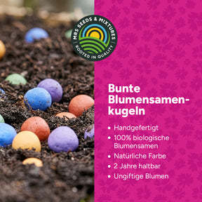 MRS Seeds & Mixtures Flower Bombs - Samenbomben mix - Frohe Feiertage! [de]