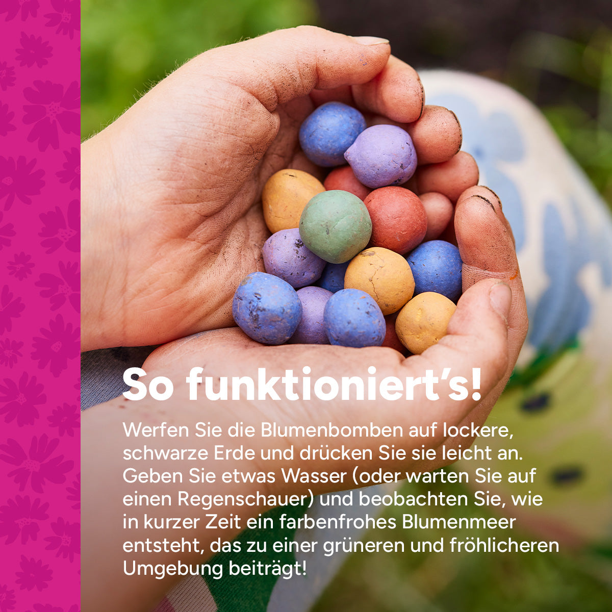 MRS Seeds & Mixtures Flower Bombs - Samenbomben mix - Herzlichen Glückwunsch! [de]