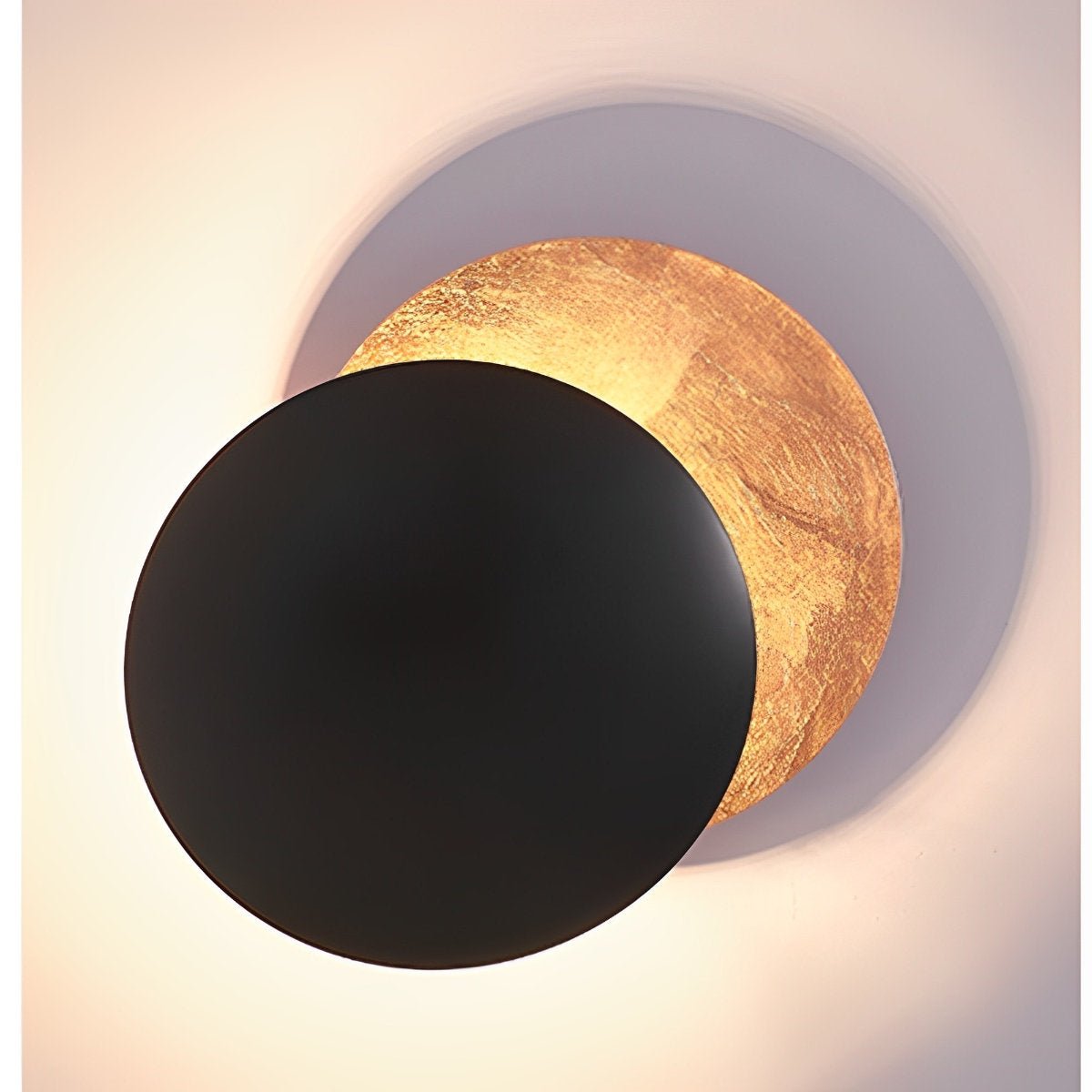 Verstelbare Wandlamp IJzer LED Eclips-Design 8W Warm Wit Koel Wit Zwart Goud Wit Rood Muurverlichting | Sansoti