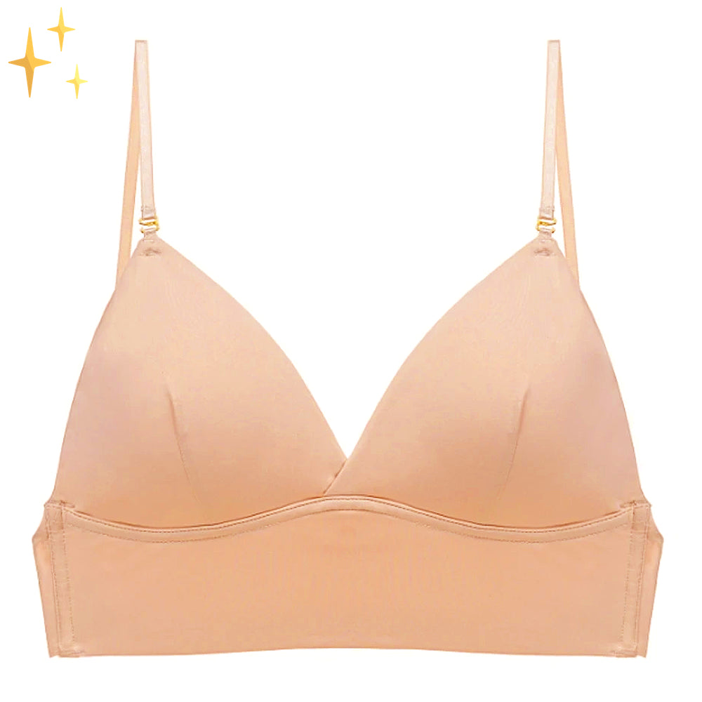 Seamless Backless Bra with Adjustable Straps and Removable Cups for Backless Tops | Sansoti