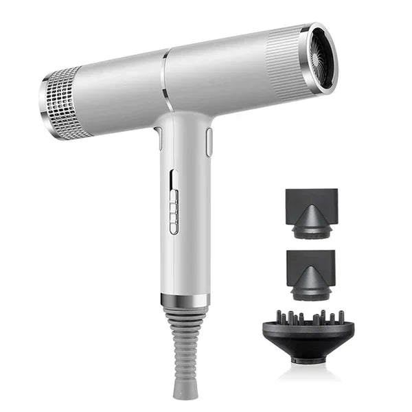 Professional Hair Dryer 1100W Lightweight Quick-Dry Function Black Gray Red | Sansoti