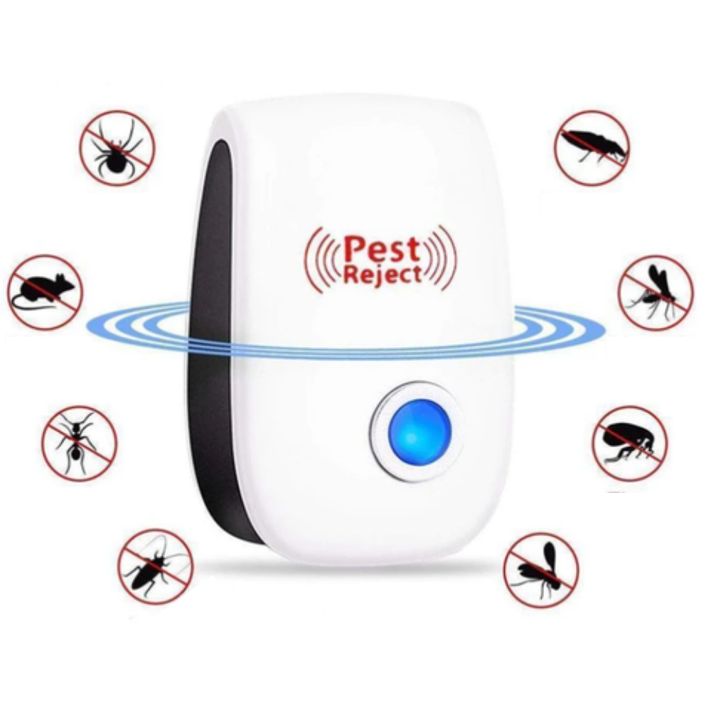 Ultrasonic Pest Repeller Plug-In for Mice Mosquitoes Flies Chemical-Free Safe for Pets | Sansoti