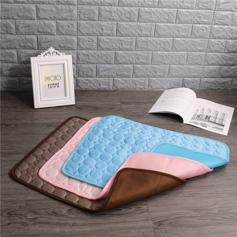 Tapis rafraîchissant pour animaux avec gel auto-refroidissant – coussin portable rafraîchissant pour chien et chat, toutes tailles, été | Sansoti