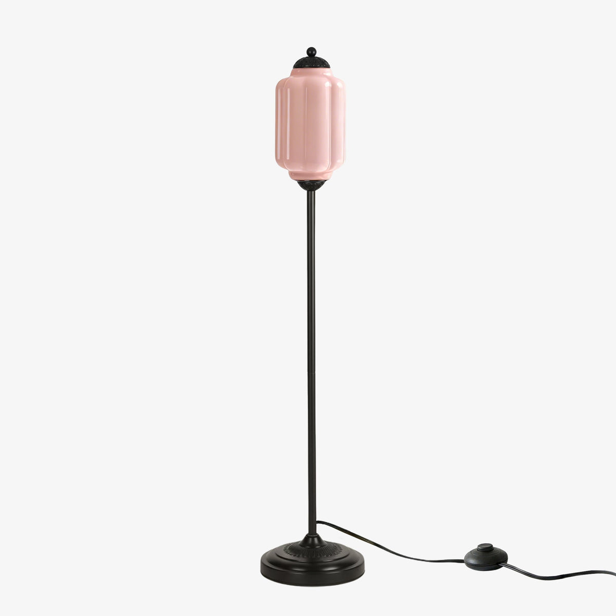 Decoratieve Glazen Pompoen Vloerlamp Retro Organische Stijl Woonkamer Staande Lamp | Sansoti