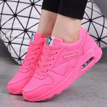 Baskets de sport pour femmes avec coussin d’air et semelle antidérapante pour la course, la marche et le quotidien | Sansoti