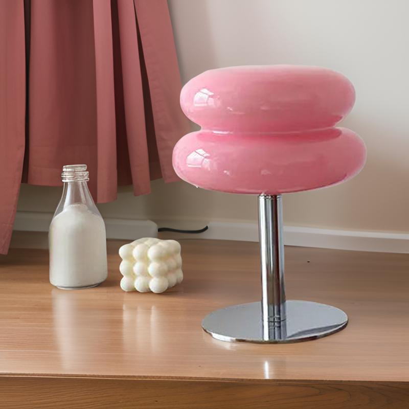 Designer Tafellamp met Touch Bediening Glas en Metaal Dimbaar LED Verlichting Modern Sfeerlamp voor Woonkamer en Slaapkamer | Sansoti