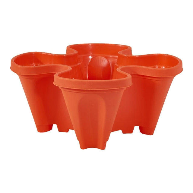 Stackable Planter for Vertical Gardening Flower Pot Herb Tower Balcony Patio Indoor Outdoor Growing Tower | Sansoti
