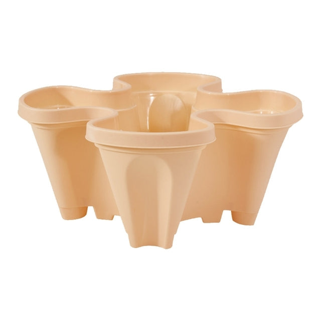 Stackable Planter for Vertical Gardening Flower Pot Herb Tower Balcony Patio Indoor Outdoor Growing Tower | Sansoti