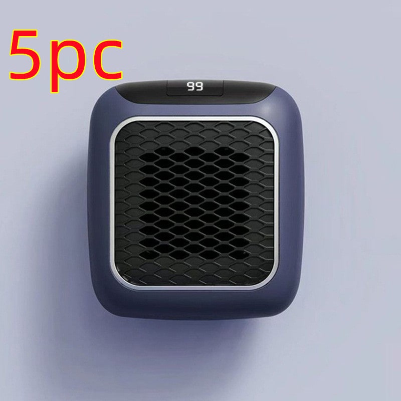 Compact Plug-In Heater with Digital Display, Timer, and Adjustable Thermostat for Bedroom or Bathroom up to 20m² | Sansoti