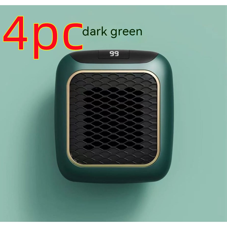 Compact Plug-In Heater with Digital Display, Timer, and Adjustable Thermostat for Bedroom or Bathroom up to 20m² | Sansoti