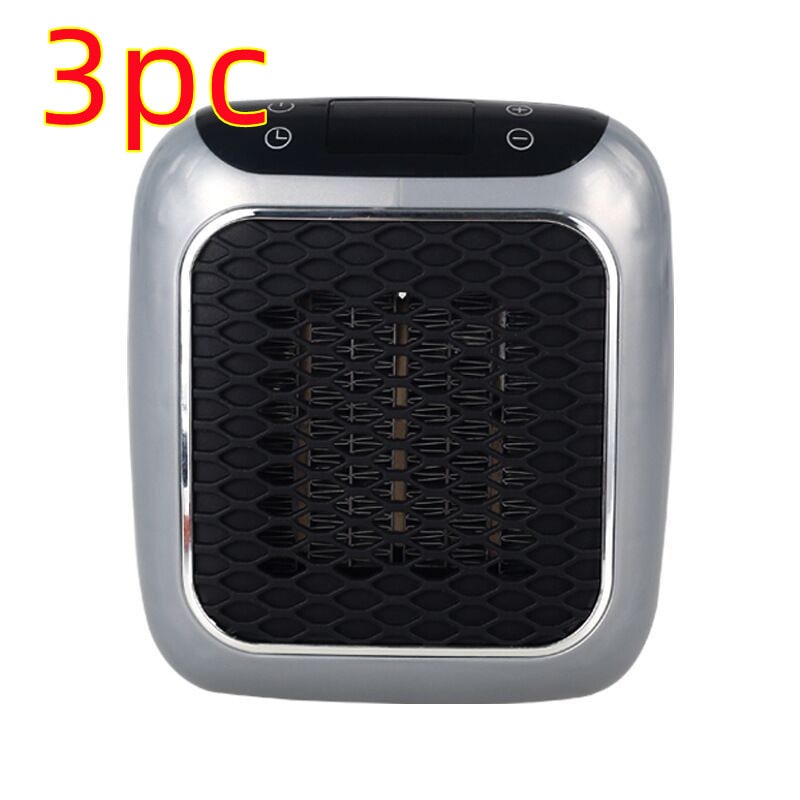 Compact Plug-In Heater with Digital Display, Timer, and Adjustable Thermostat for Bedroom or Bathroom up to 20m² | Sansoti