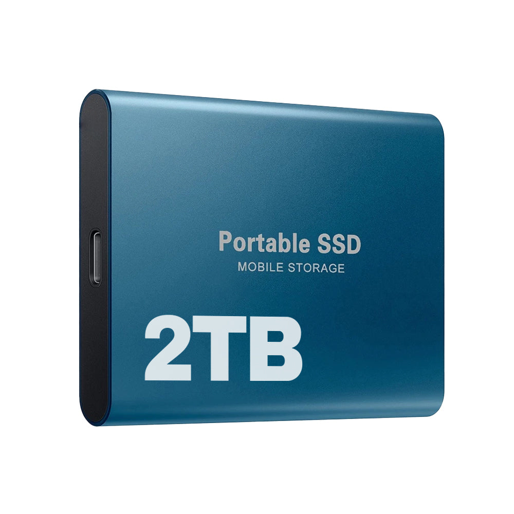 Portable SSD – External Solid State Drive with Fast USB-C Transfer – Compact Storage 2TB 4TB 8TB – Compatible with Windows macOS Linux – Shockproof Case – Lightweight Mobile Data Storage | Sansoti