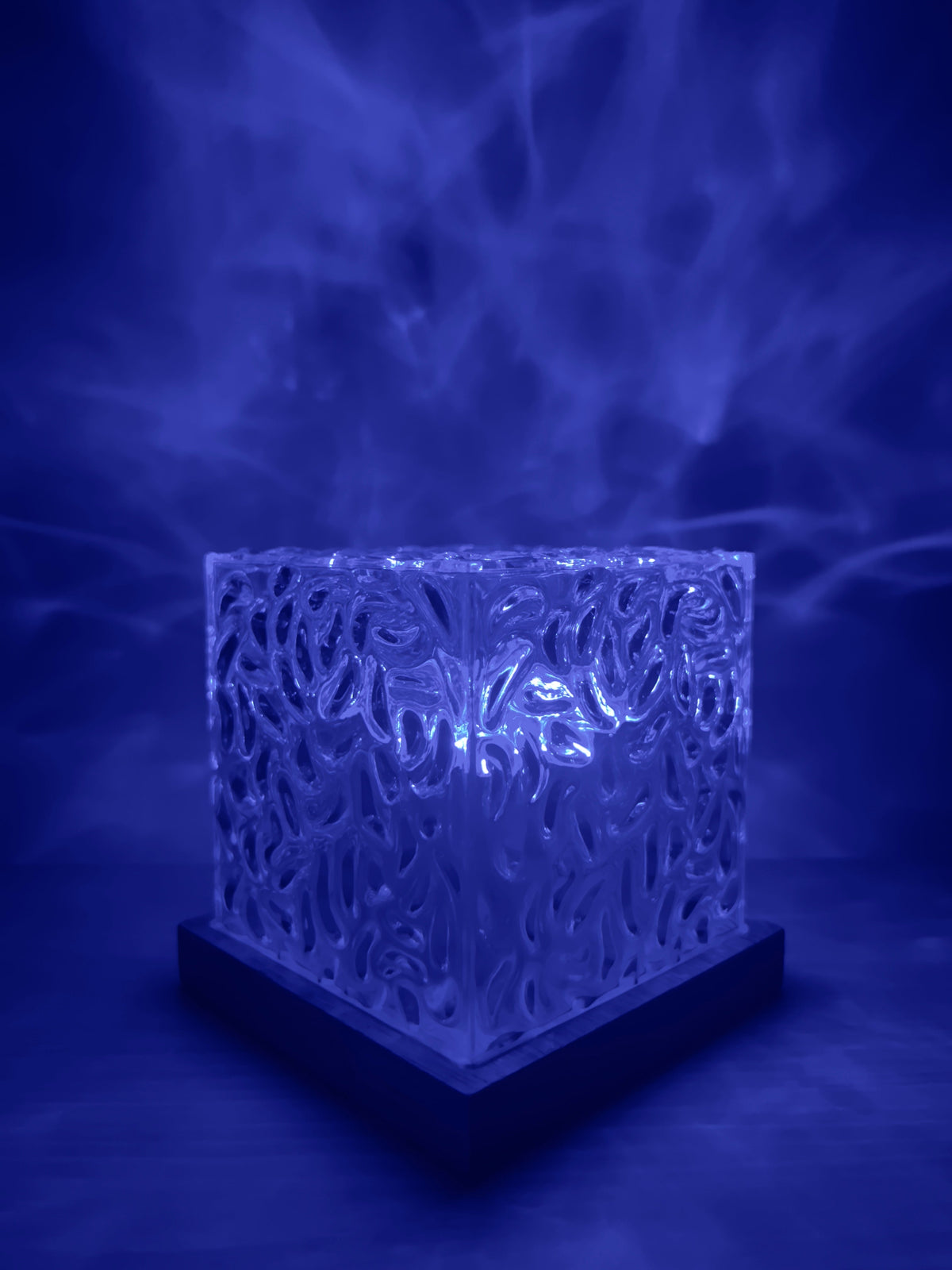 Veilleuse LED projection vagues d'eau – Éclairage d'ambiance avec télécommande – Vagues océaniques apaisantes pour chambre et relaxation | Sansoti