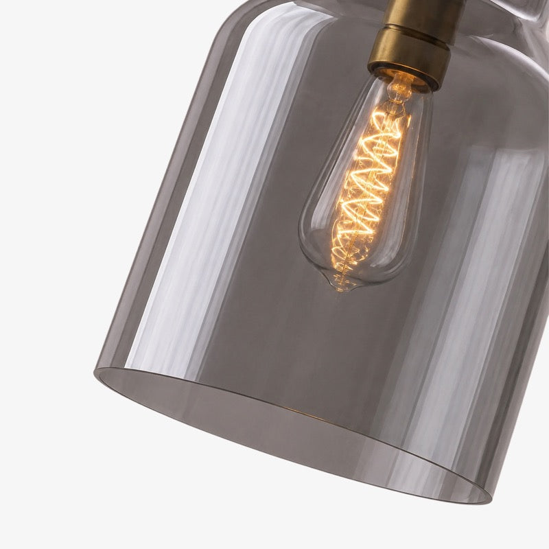 Wandleuchte mit Milchglas-Schirm und Metallakzenten minimalistisches Design Stimmungslicht Flur Gang Schlafzimmer | Sansoti