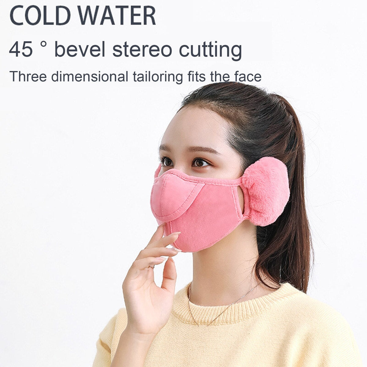Multifunctionele Hoofdband met Geïntegreerde Oorwarmer Unisex Winter Outdoor Activiteiten Skiën Wandelen | Sansoti